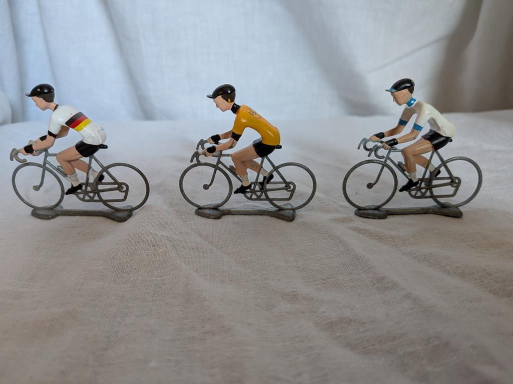 Wielrennertjes metaal, Verzamelen, Ophalen of Verzenden