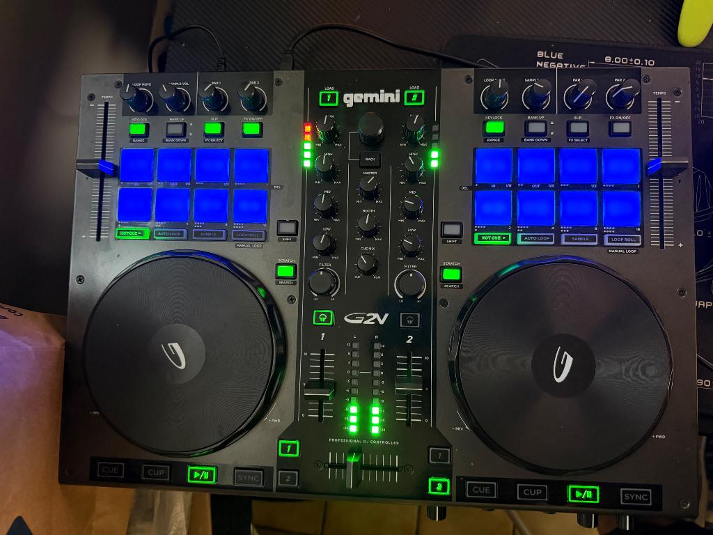 Gemini G2V, Muziek en Instrumenten, Ophalen, Zo goed als nieuw, Dj-set