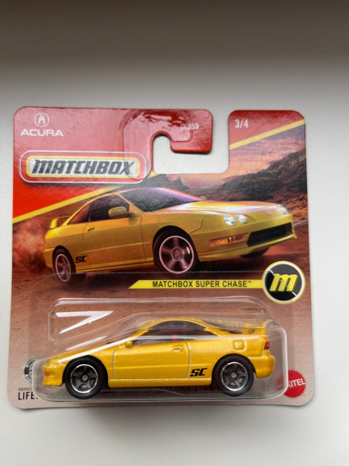 Matchbox super chase honda integra type R, Ophalen of Verzenden, Nieuw, Auto
