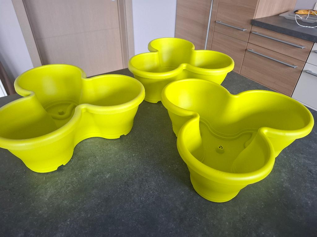 Bloempotten, Ophalen, Kunststof, Nieuw, Balkon