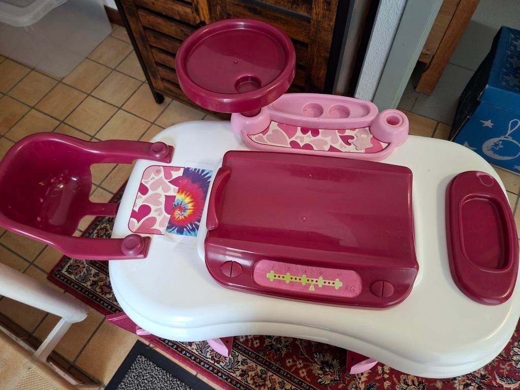 Verzorgingstafel poppen, Ophalen