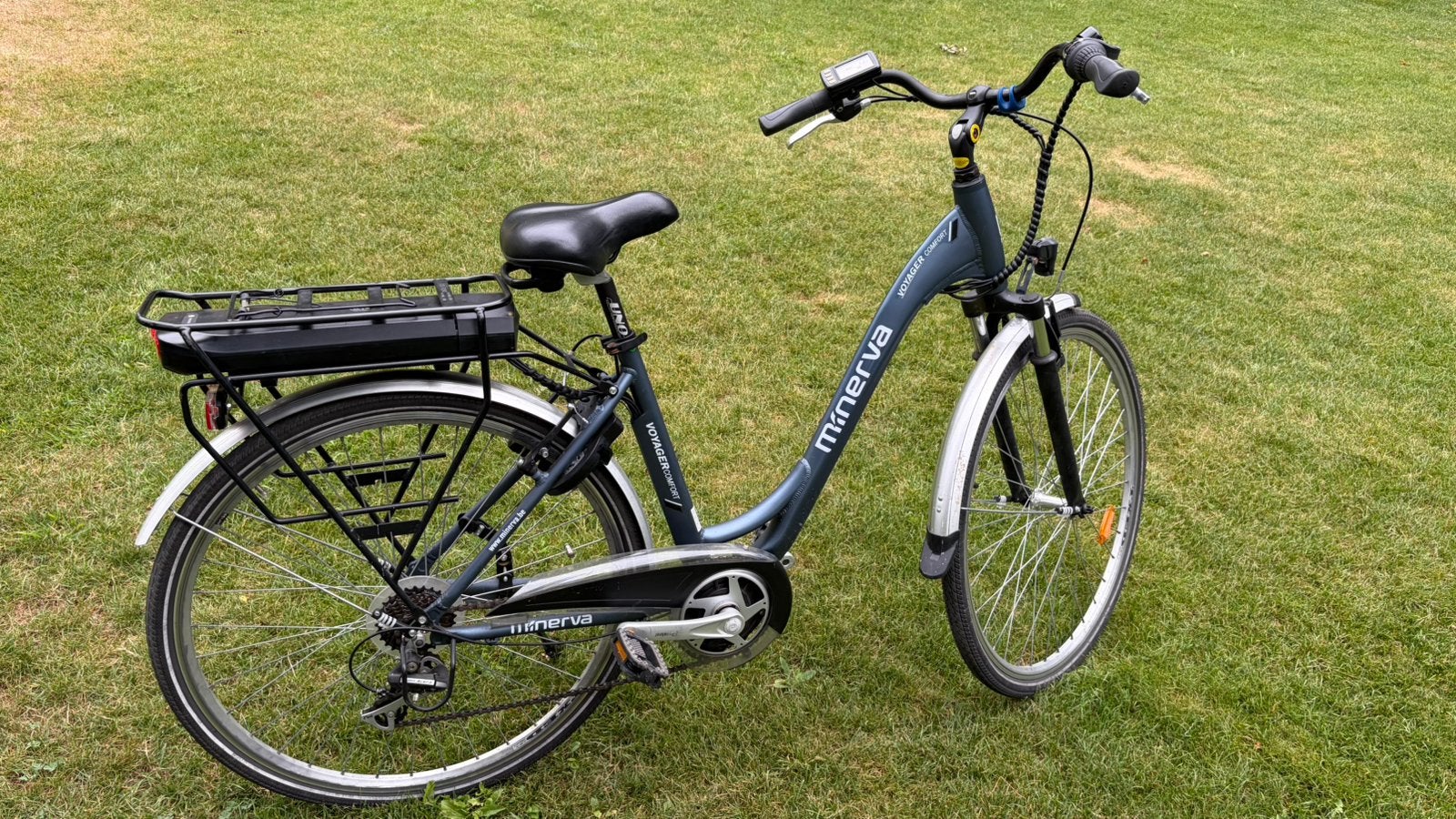 Twee elektrische fietsen Minerva, Vélos & Vélomoteurs, Vélos électriques, Autres marques, 50 km par batterie ou plus, Utilisé