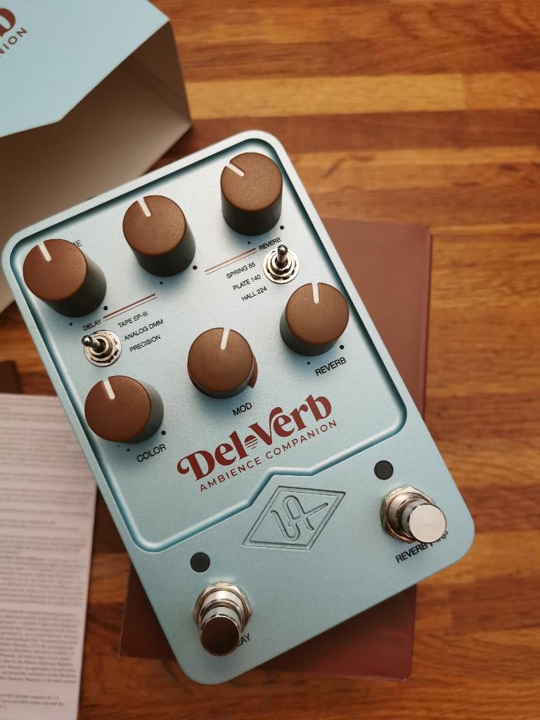 UAFX Universal Audio- Del-Verb Ambiance - Delay/Reverb, Muziek en Instrumenten, Effecten, Ophalen of Verzenden, Zo goed als nieuw