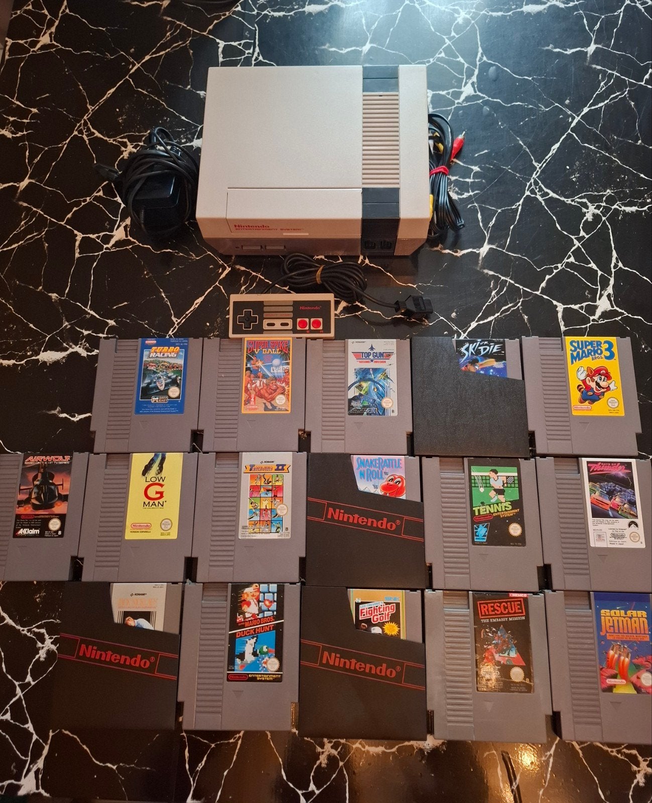 console Nintendo Nes + 16 jeux + Manette etc..., Enlèvement ou Envoi, 2 joueurs, Aventure et Action, Comme neuf