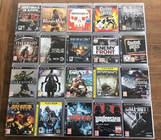PS3 games, Ophalen of Verzenden