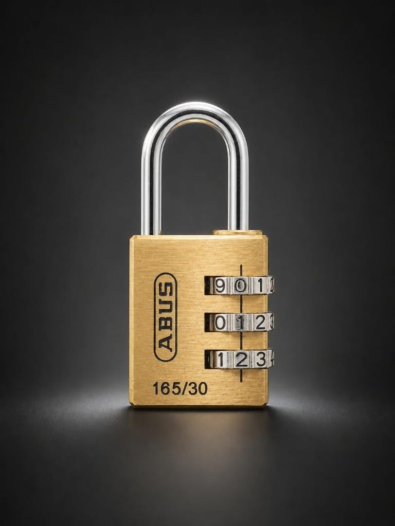 Abus 165/30 hangslot, Ophalen of Verzenden, Nieuw, Combinatieslot