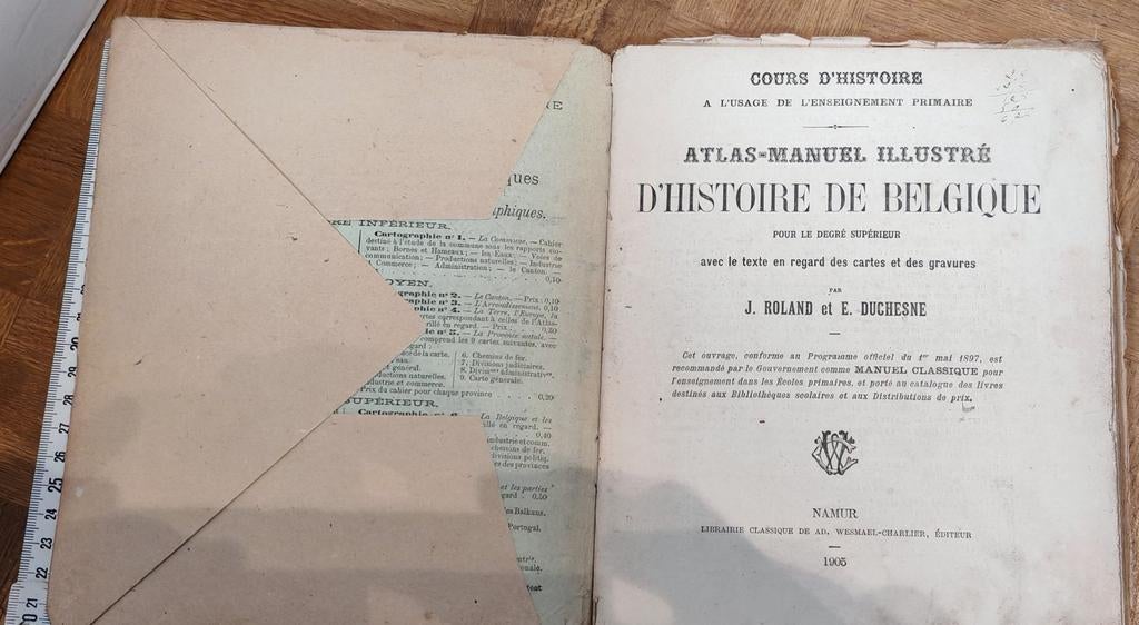 Histoire de la Belgique (manuel scolaire), Livres, Enlèvement, 20e siècle ou après, Utilisé