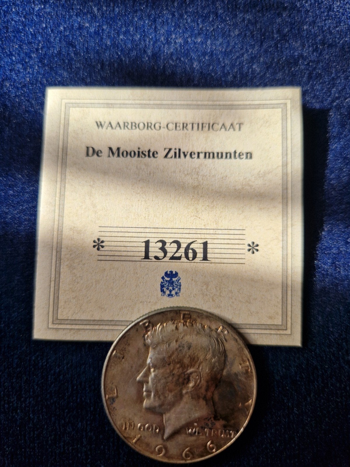 muntstuk half dollar USA, Ophalen