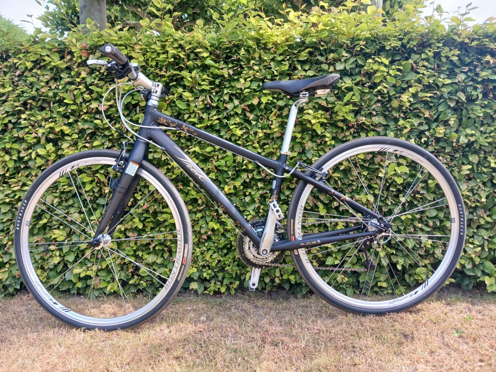 sportieve damesfiets, Ophalen, Trek