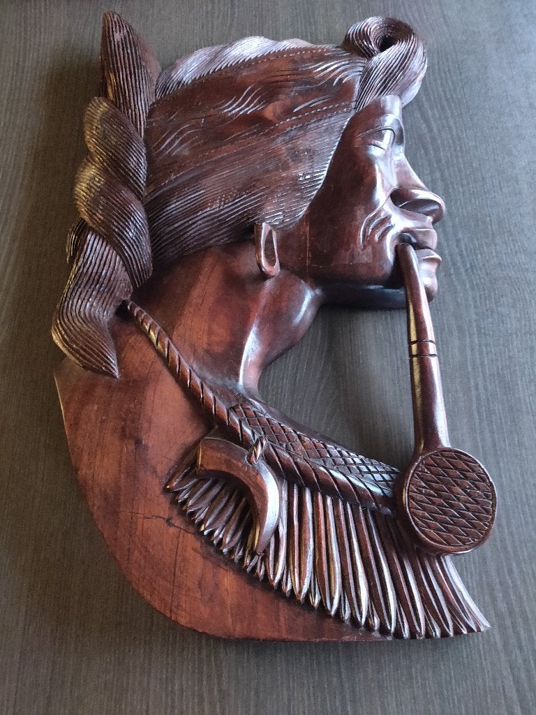 houten sculptuur, Ophalen, Hout, Houtsnijwerk