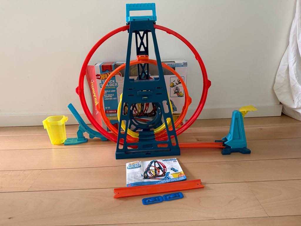 Looping Hot Wheels Triple loop kit, Enfants & Bébés, Jouets | Circuits, Enlèvement, Comme neuf, Hot Wheels
