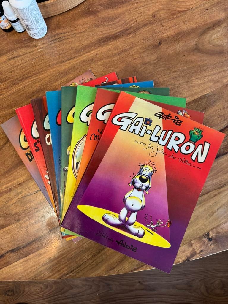 Gai-Luron Tomes 1 a 8 / Gotlib, Enlèvement ou Envoi, Comme neuf