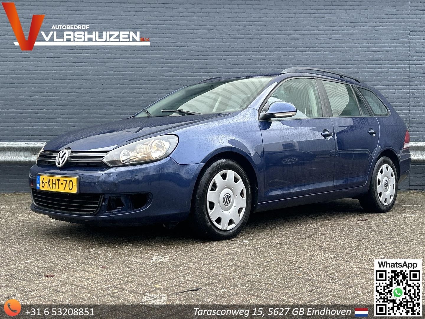 Volkswagen Golf Variant 1.6 TDI Trendline | Climate | Trekha, Zwart, Blauw, Bedrijf, Golf
