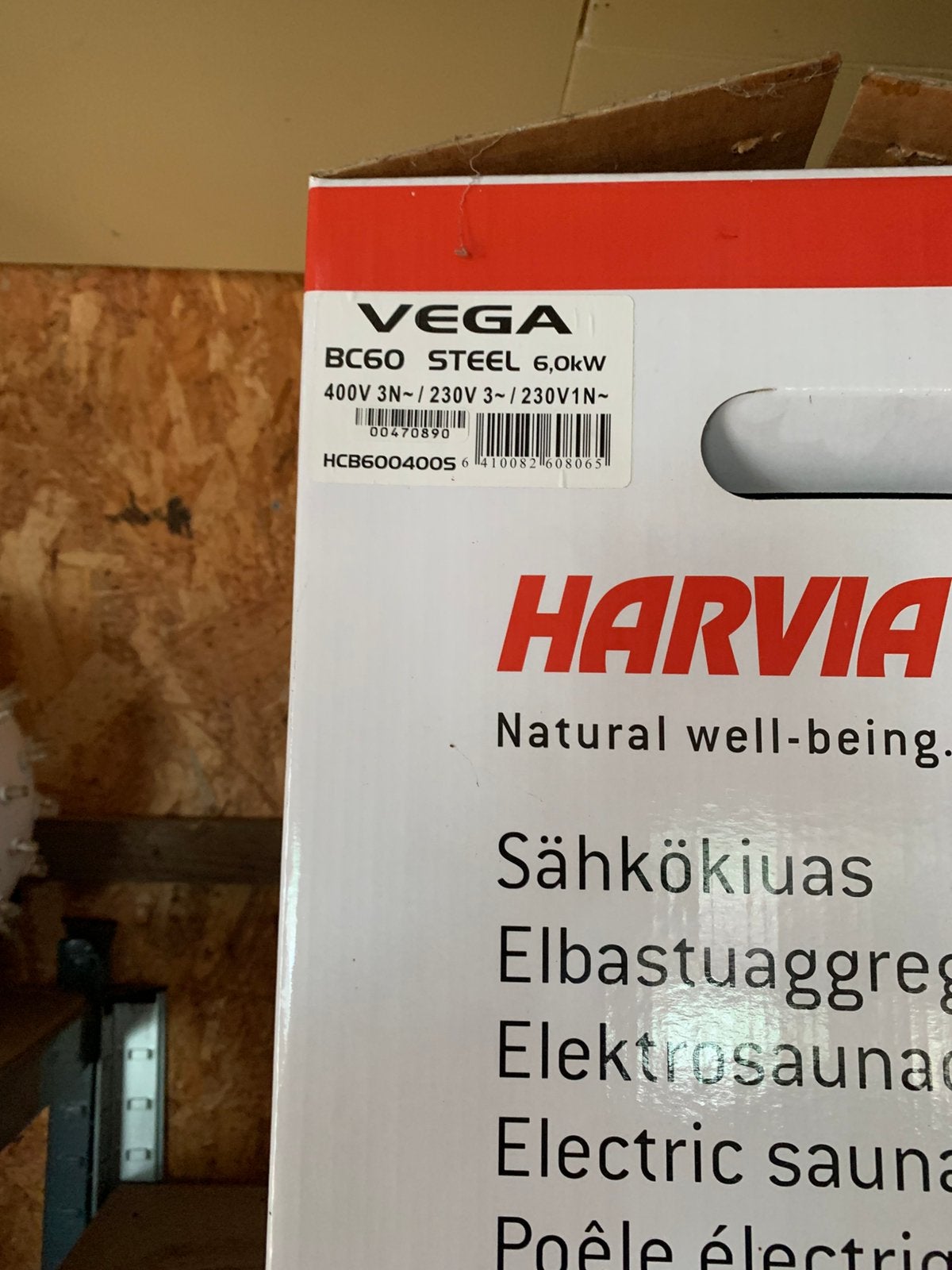 Elec sauna kachel, Ophalen, Zo goed als nieuw