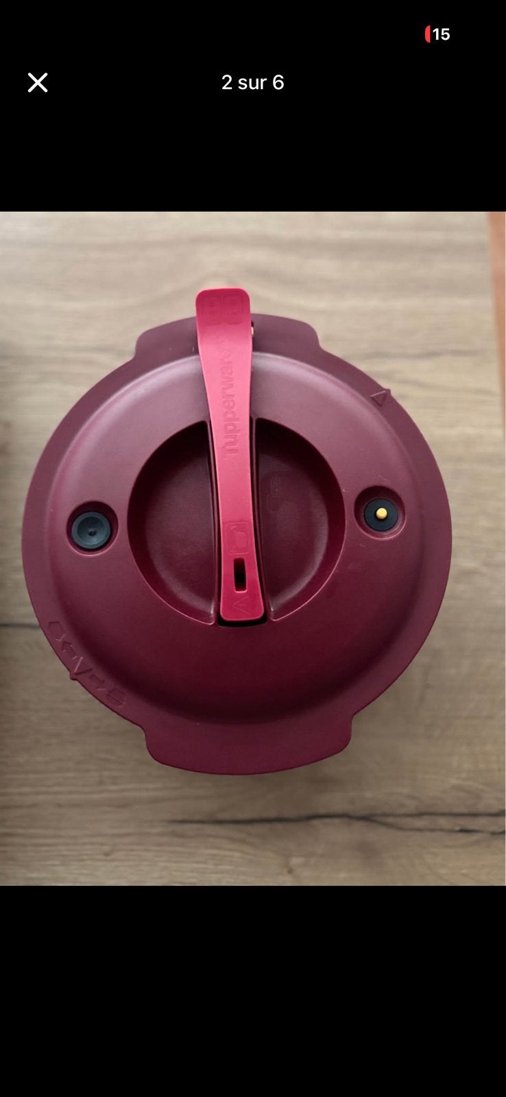 Tupperware micro minuut, Maison & Meubles, Cuisine| Tupperware, Comme neuf, Enlèvement