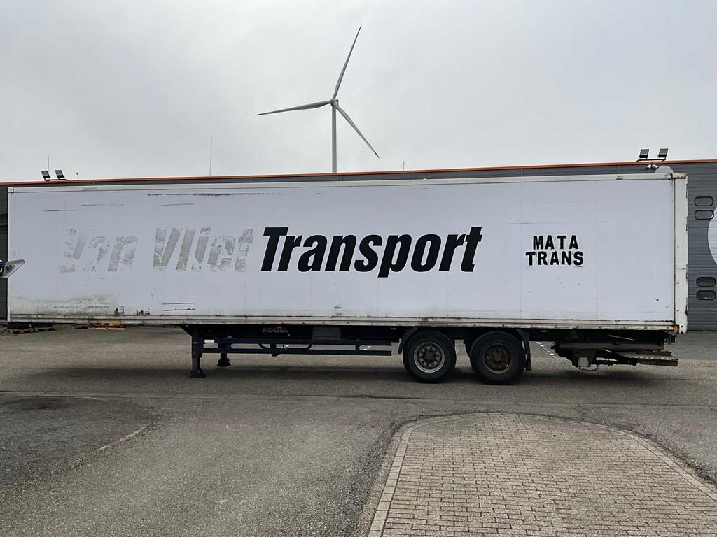 2008 Kögel Gesloten Oplegger OK-05-FZ, Auto's, Vrachtwagens, Overige brandstoffen, Bedrijf, Aanhangers en Opleggers, Te koop