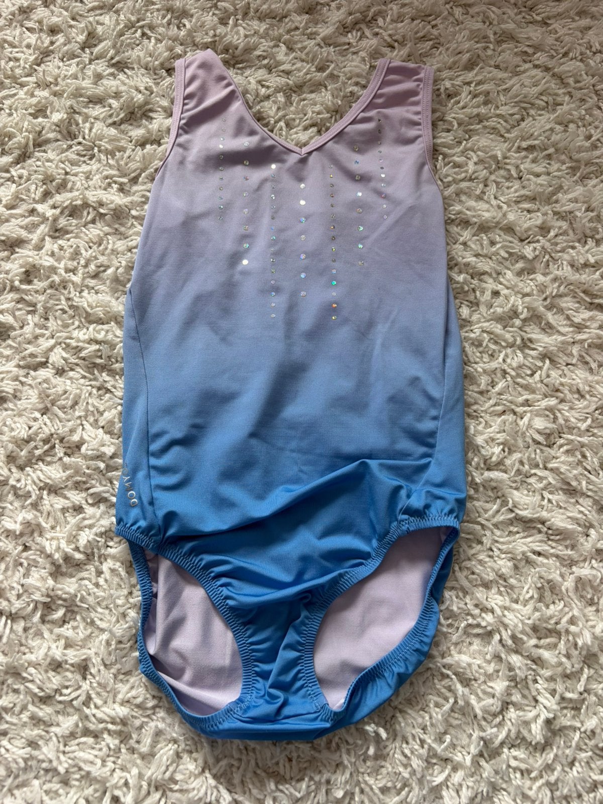 Turnmaillot - Domyos - Maat 10 jaar, Ophalen of Verzenden, Gebruikt, Meisje, Sport- of Zwemkleding