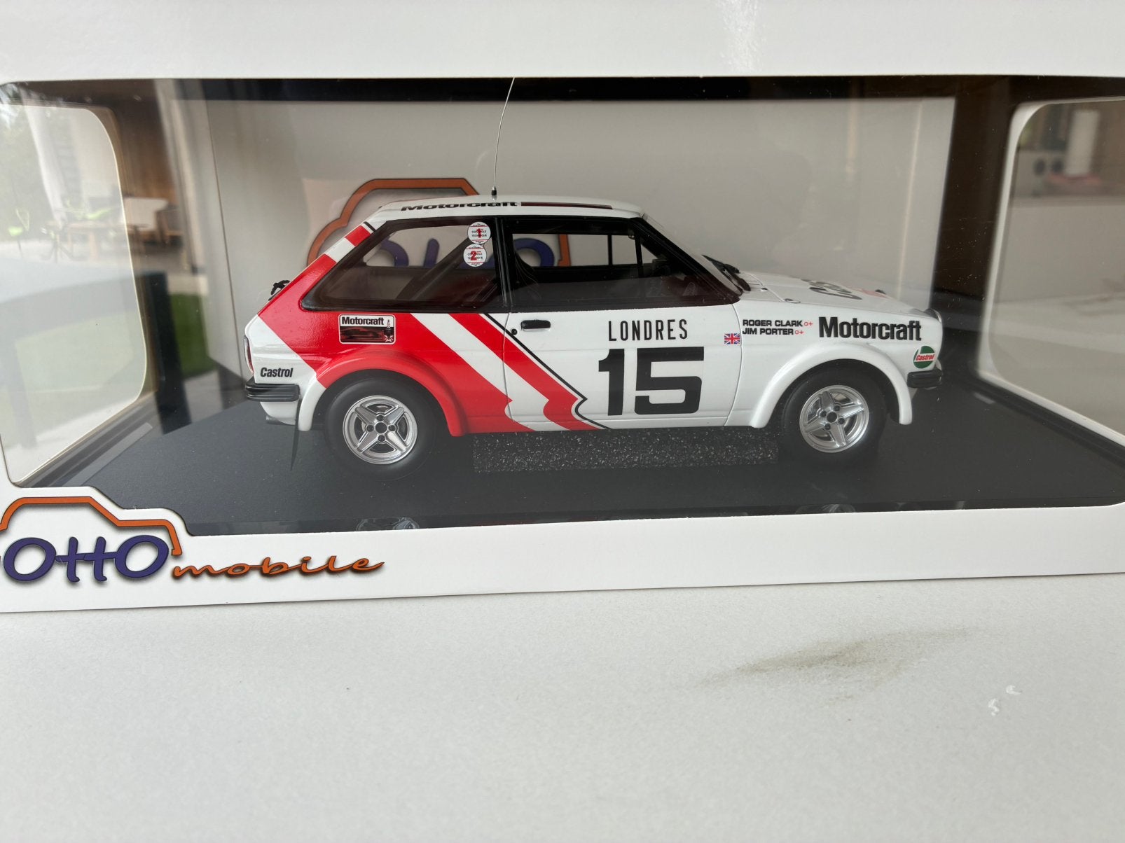 Ford Fiesta GR.2 Monte Carlo 1/18 ottomobile, Hobby & Loisirs créatifs, Enlèvement ou Envoi, Neuf, Voiture, OttOMobile
