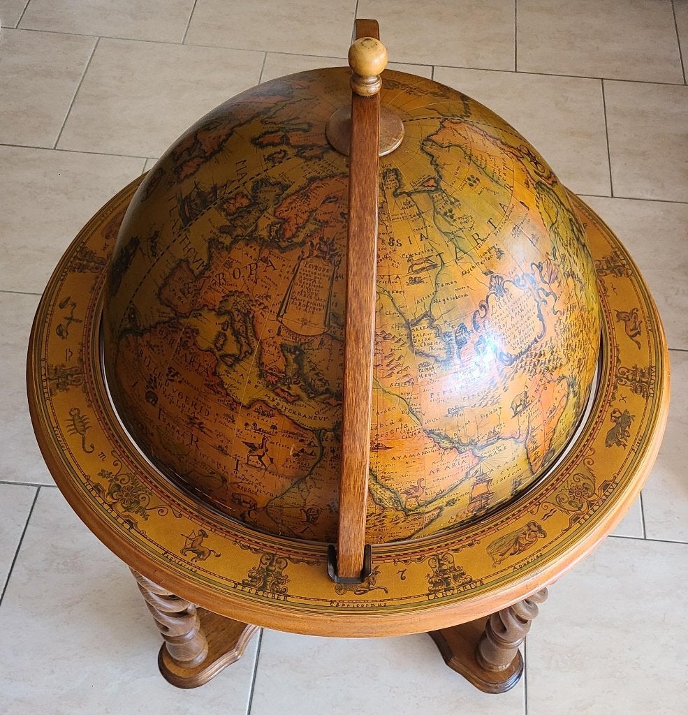 A saisir: Bar italien authentique/Zoffoli globe, 100 x 80 cm, Enlèvement