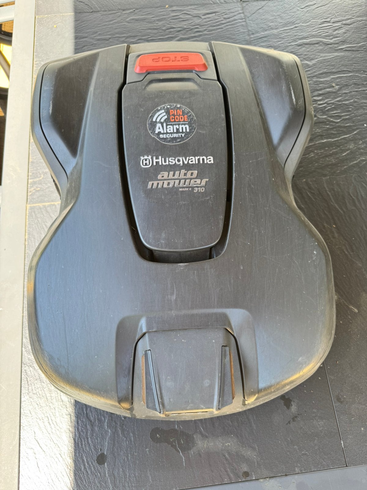 Husqvarna Automower 310 Mark II - Nombreux accessoires, Jardin & Terrasse, Tondeuses robotisées, Enlèvement, Utilisé, 20 à 25 cm