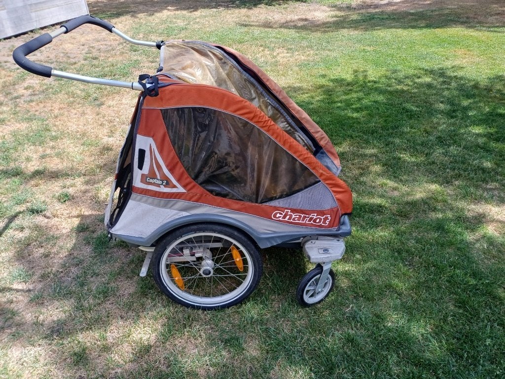 Fietskar, Vélos & Vélomoteurs, Accessoires vélo | Remorques, Enlèvement, Utilisé, Suspension, Thule / Chariot