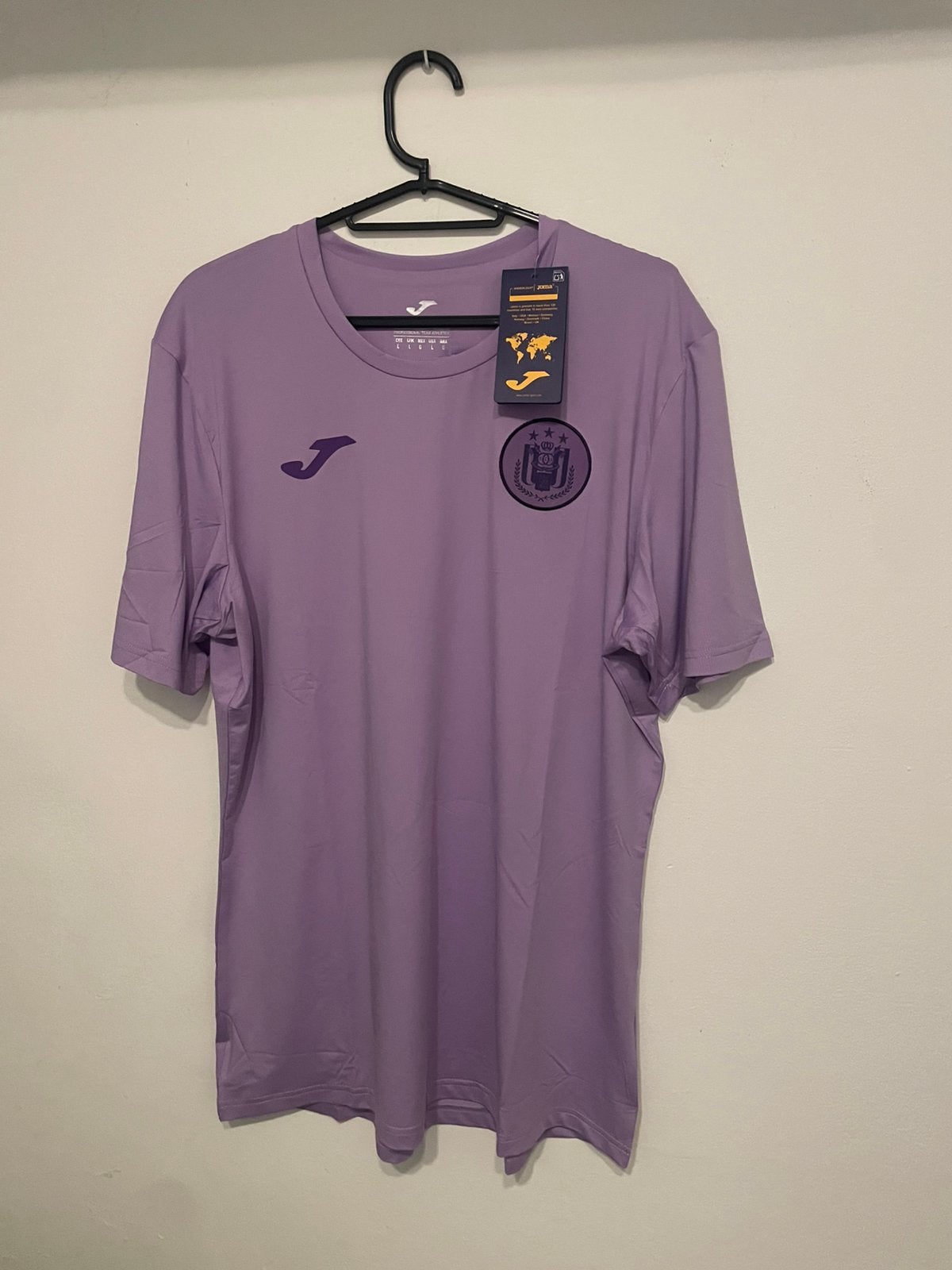 Maillot d'entraînement du Rsca Anderlecht taille L, Vêtements | Hommes, Enlèvement ou Envoi, Comme neuf, Taille 52/54 (L)
