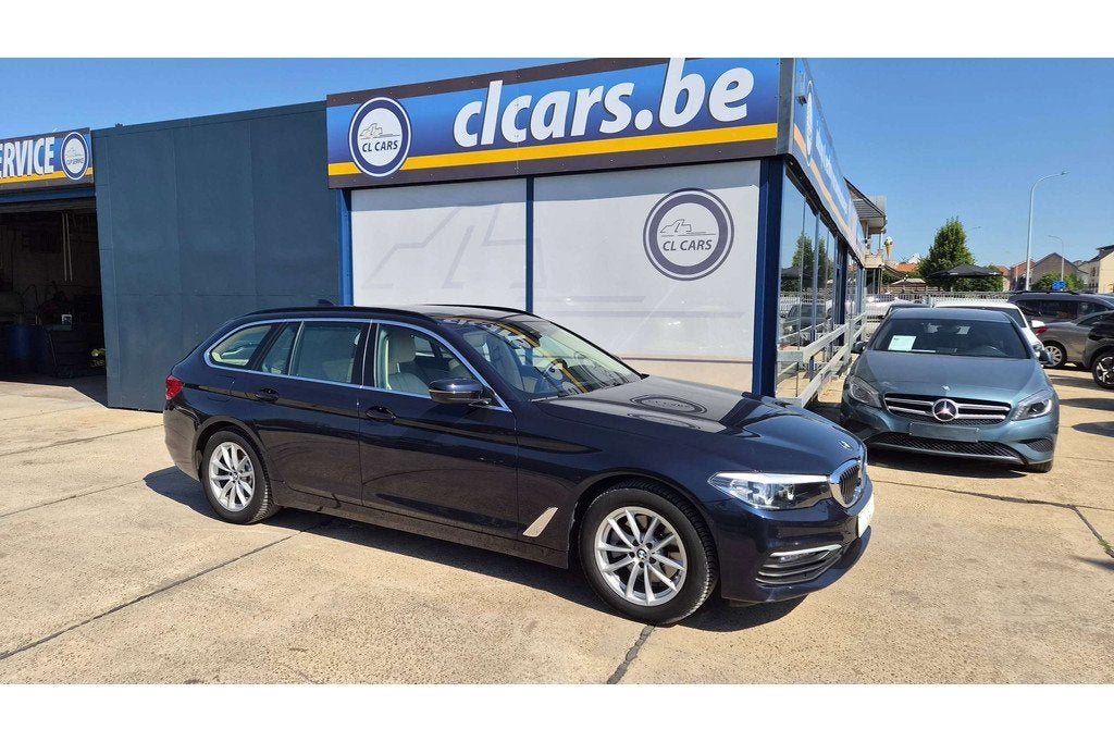 BMW 5 Serie 518 Touring 518 dA/NaviProf/Leder/Cam/Panodak/, Auto's, Overige kleuren, Leder, Bedrijf, https://public.car-pass.be/vhr/83e24372-90e6-4edd-aa31-e9b333326074