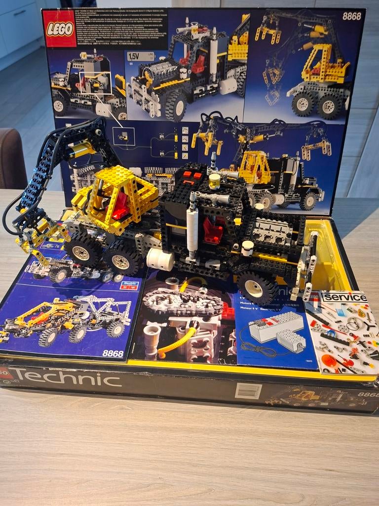 Lego 8868 complete en werkende conditie, Enlèvement ou Envoi, Complet, Lego
