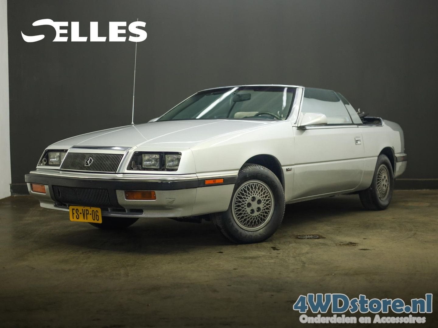 Chrysler Le Baron LeBaron 3.0I V6 CONVERTIBLE Nieuwe APK, Auto's, Chrysler, Automaat, Cabriolet, Zilver of Grijs, Le Baron