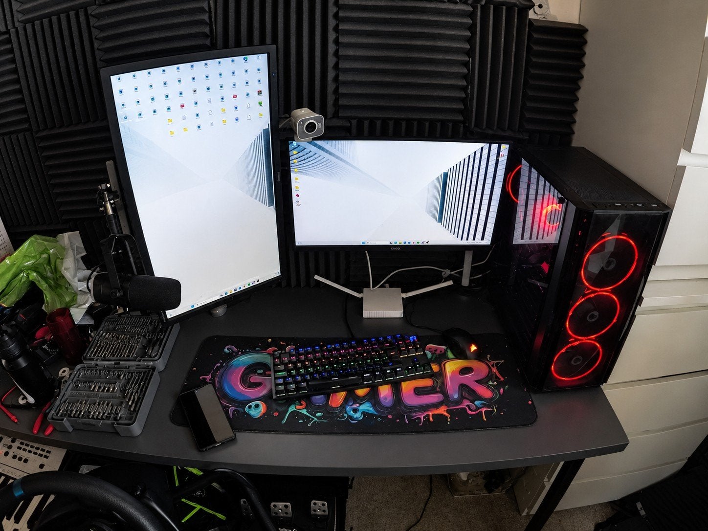 À VENDRE – SETUP GAMING & STREAMING COMPLET – 3 299 €, Ophalen, Gaming, HDD
