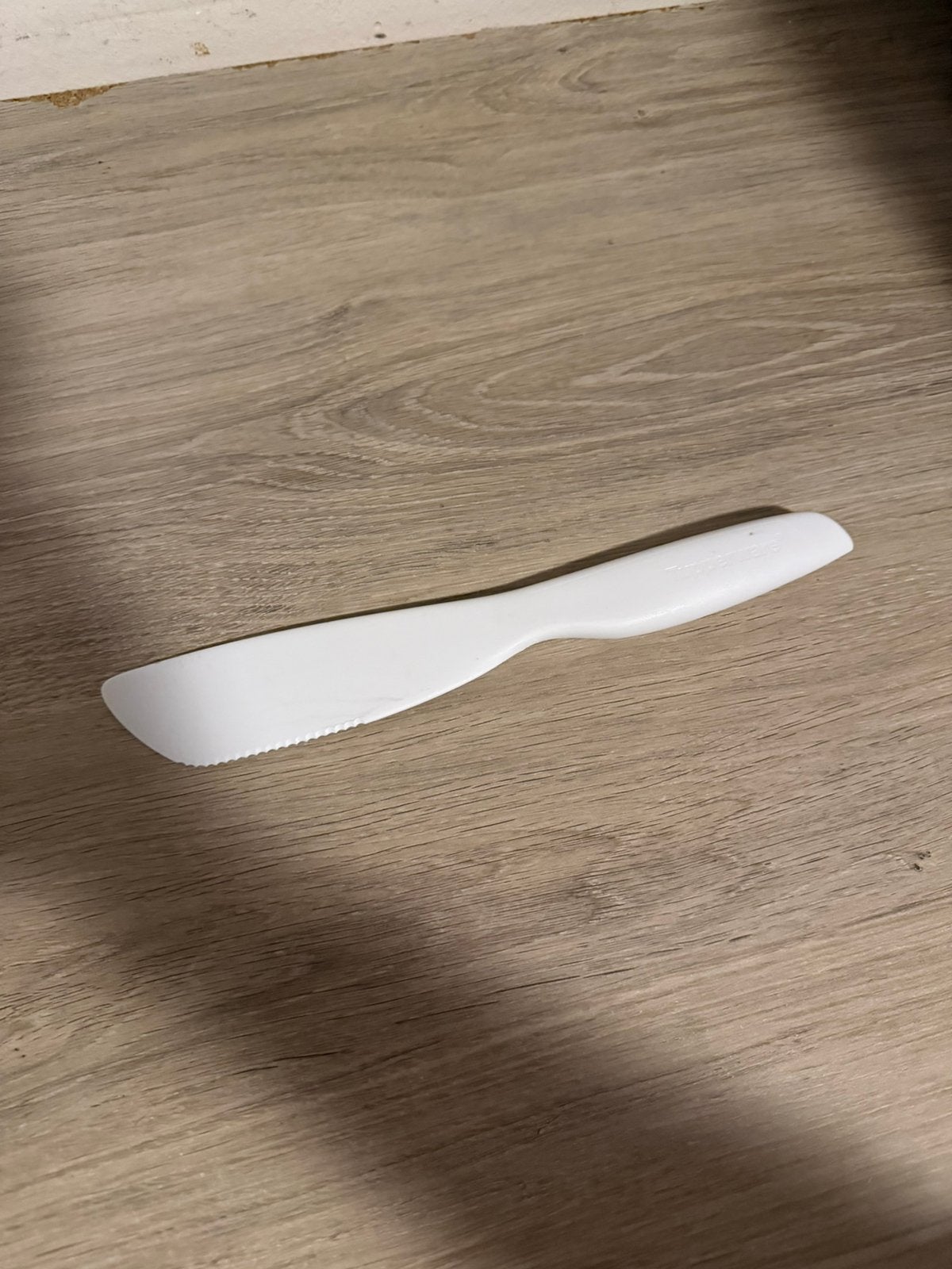 Tupperware kunststof mes – wit, Antiek en Kunst, Ophalen