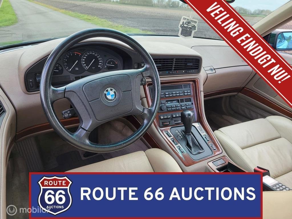 BMW 850Ci Individual | 1996 | Route 66 Auctions, Achat, Entreprise, Boîte manuelle, Autre carrosserie