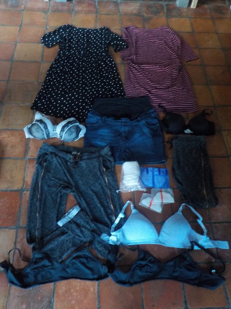 zwangerschapskleding en borstvoedingsbh's maat M en L, Kleding | Dames, Zwangerschapskleding, Overige typen, Meerkleurig, Maat 42/44 (L)