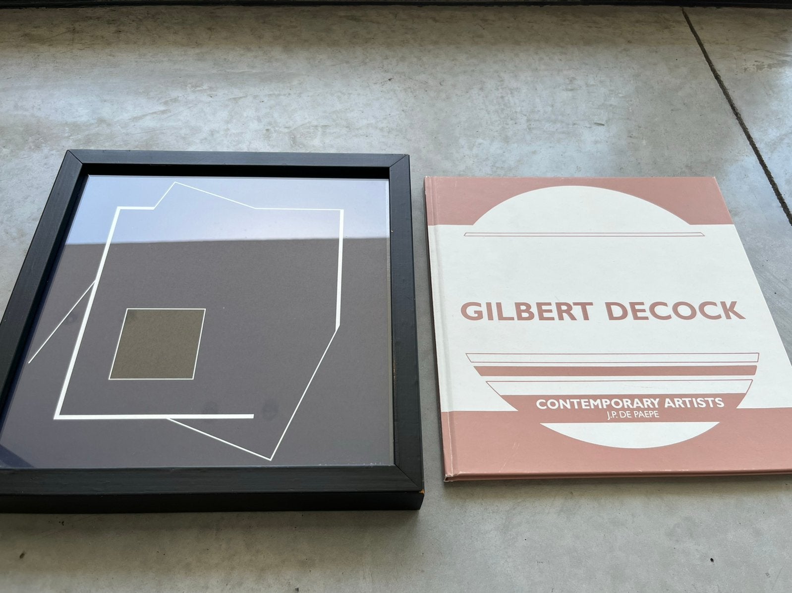 Gilbert Decock - litho, Antiquités & Art, Art | Lithographies & Sérigraphies, Signé, Enlèvement ou Envoi
