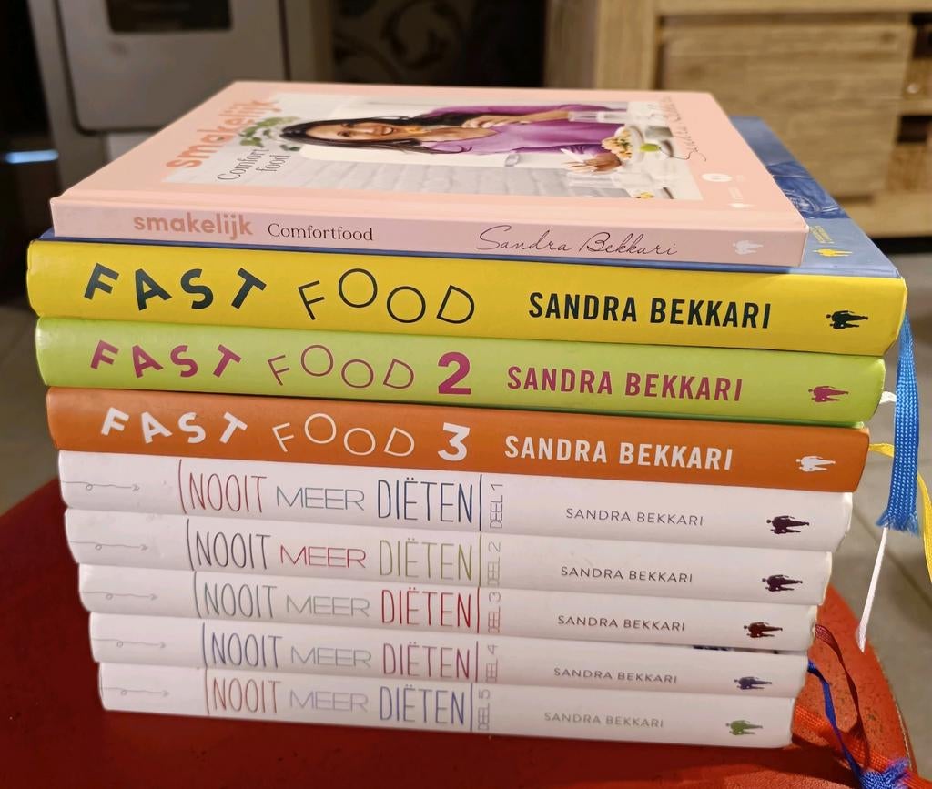 9 x Sandra Bekkari, Boeken, Ophalen of Verzenden