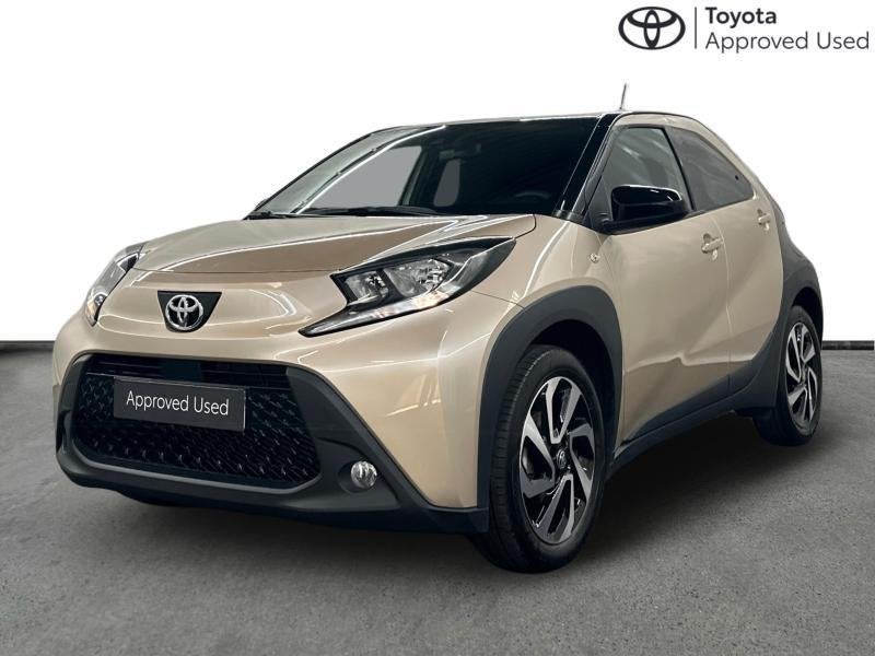 Toyota Aygo AT Pulse | carplay | camera, Automaat, 72 pk, Beige, https://public.car-pass.be/vhr/f848bb65-f481-4ee7-8ddf-3c02cb62cb91