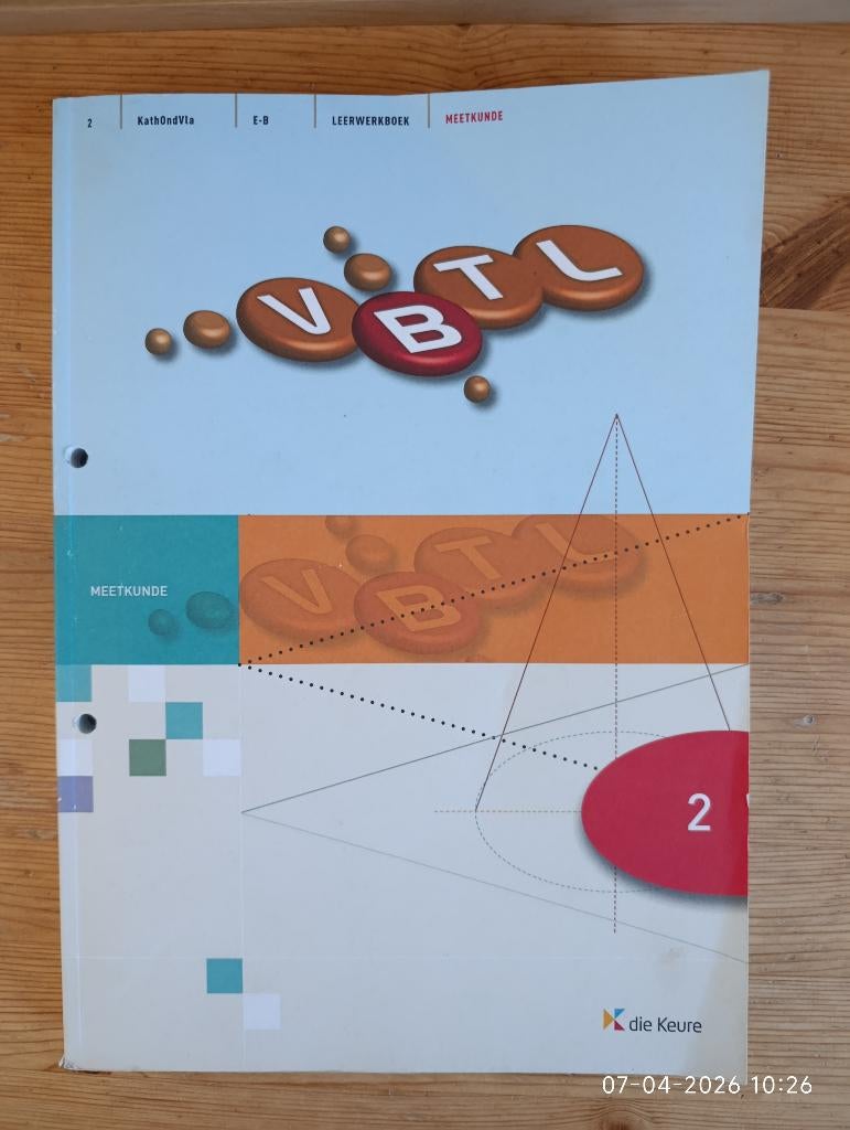 Van Basis tot Limiet 2 LEERWERKBOEK Wiskunde Meetkunde, Boeken, Ophalen, ASO, Wiskunde A, Die keure