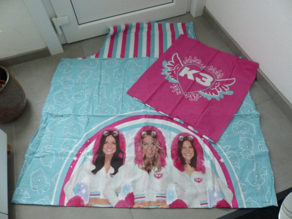 Housse de couette K3 Dreaming - bon état, Enlèvement ou Envoi, Comme neuf, Housse de couette