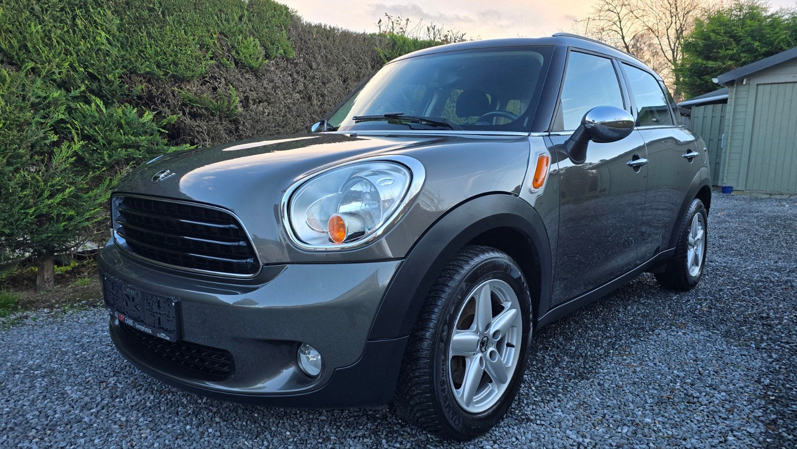 Mini Countryman One D, Autos, Boîte manuelle, Entretenue par le concessionnaire, Noir, Diesel