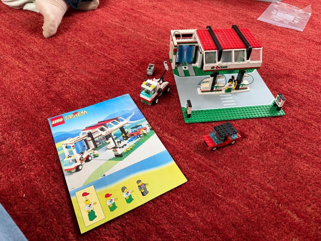 Lego 6397 Octan tankstation, Enlèvement, Utilisé, Ensemble complet, Lego