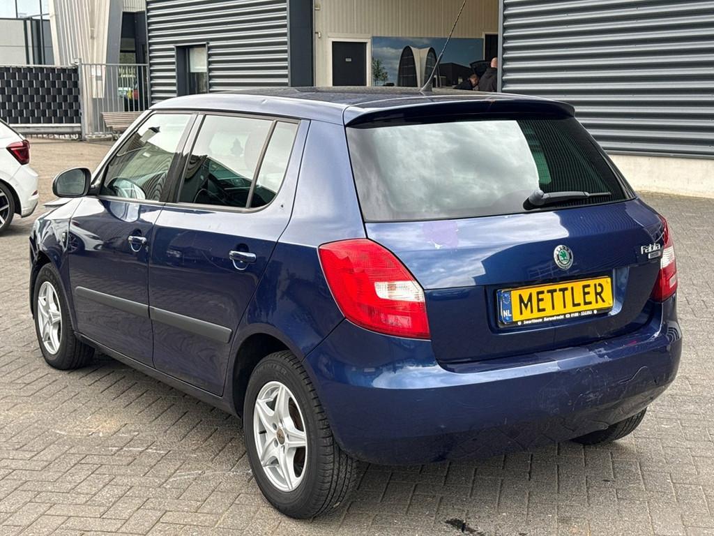 Skoda Fabia 1.2-12V Tour, airco, cruise control, Auto's, Skoda, Voorwielaandrijving, Blauw, 1198 cc, 1010 kg