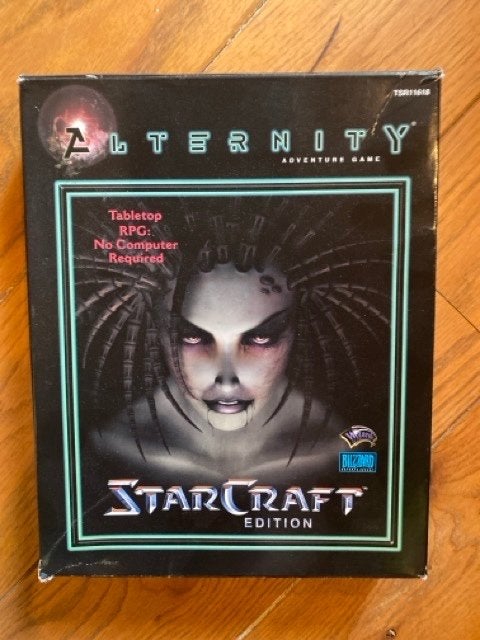 ALTERITY : STARCRAFT ROLE PLAYING GAE - rare !!, Envoi