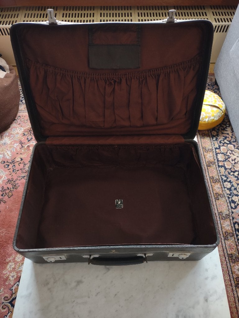 Bruine retro reiskoffer, Ophalen, Overige typen