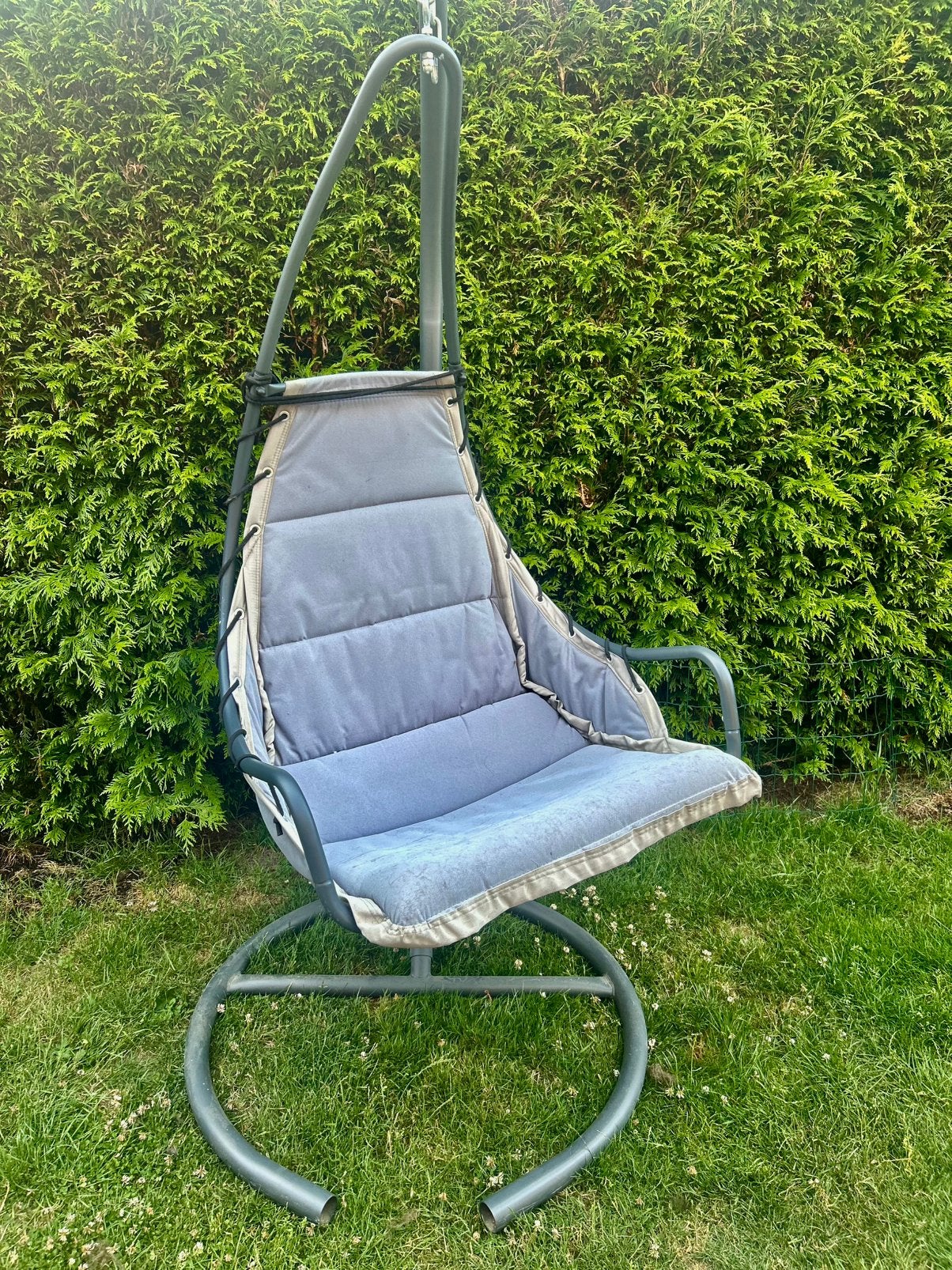 Comfortabele Hangstoel met Standaard, Ophalen, Gebruikt, Aluminium
