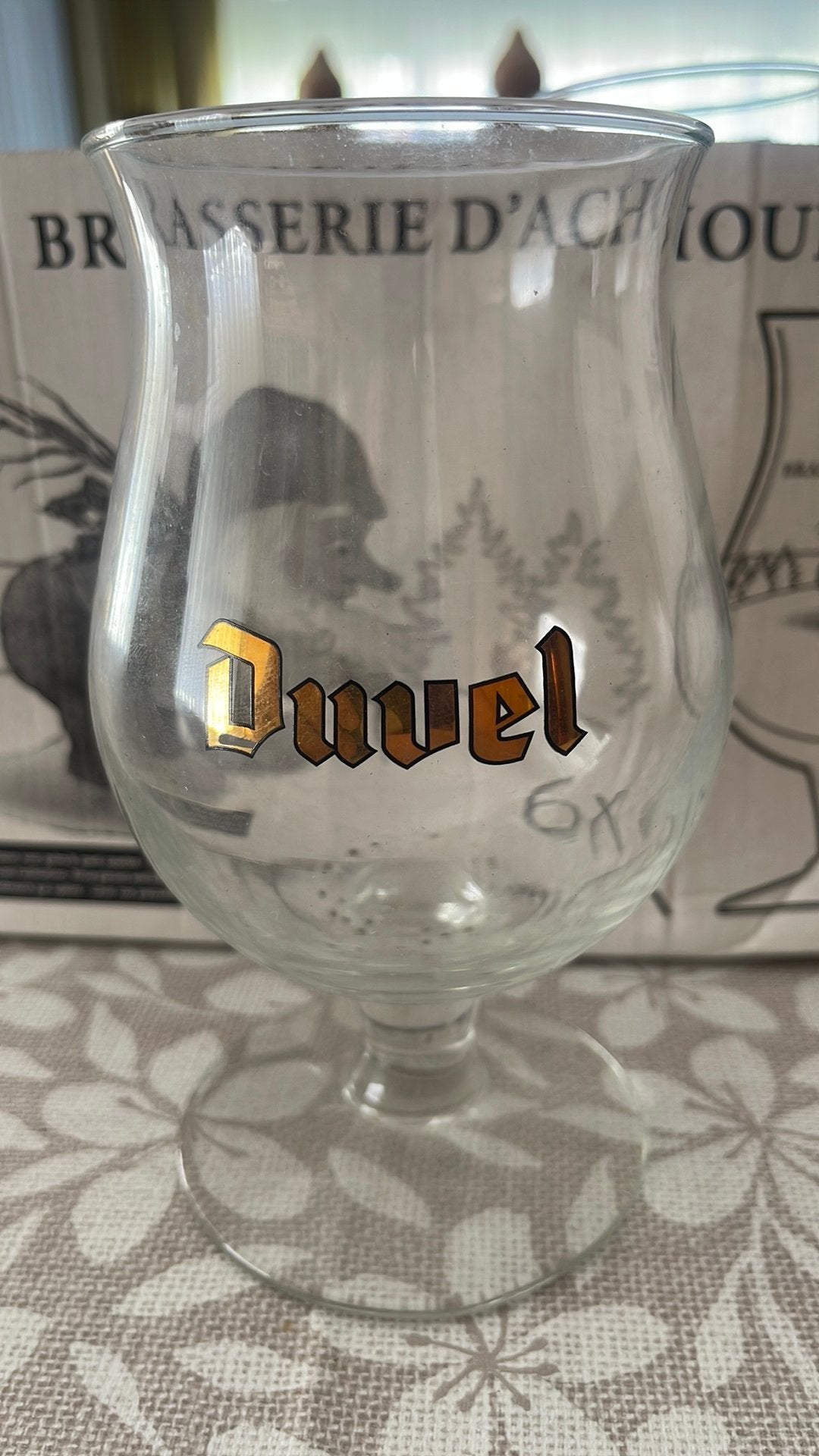 Glas duvel, Ophalen, Zo goed als nieuw, Duvel
