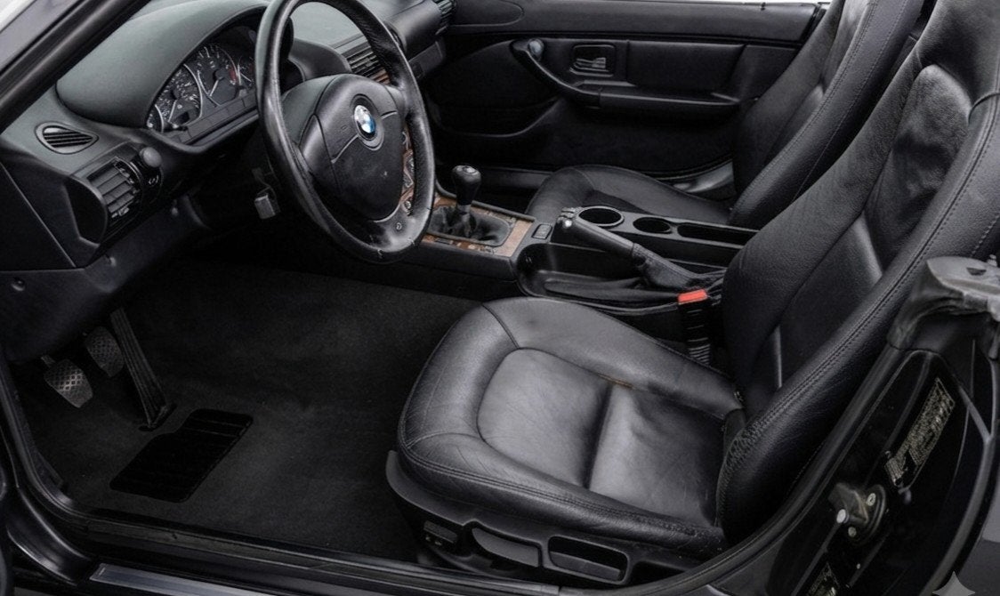 bmw z3 2000., Auto's, Lederen bekleding, Zwart, Cabriolet, Zwart
