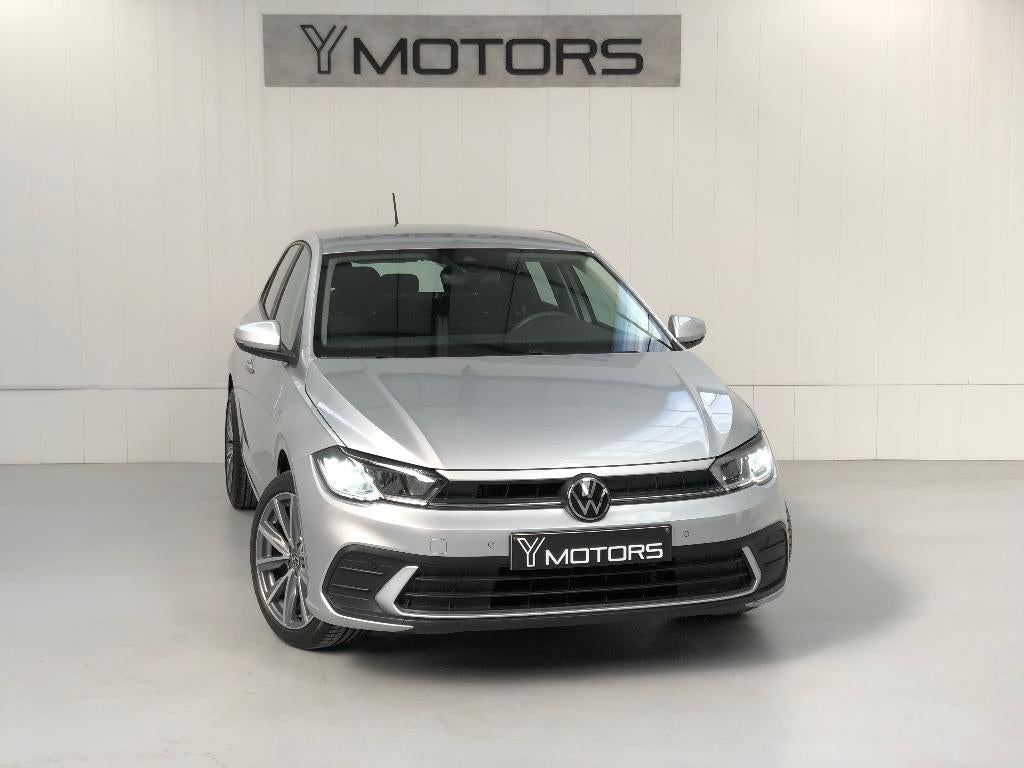 VW POLO 1.0 TSI 53.000 KM! FEUX LED APPLE CAR PLAY JANTES 17, Argent ou Gris, Achat, Euro 6, Garantie prolongée