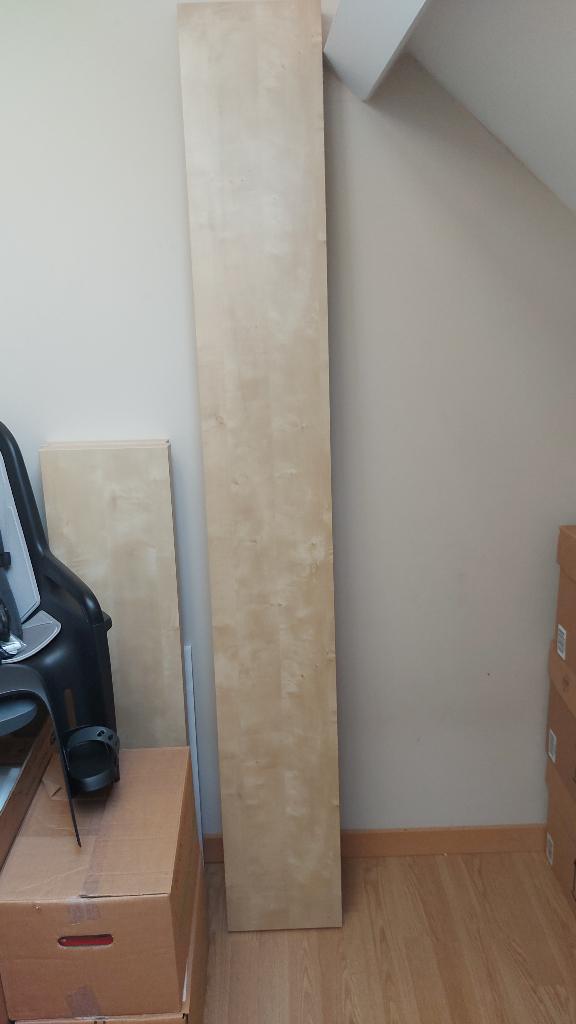 LACK wandplank, Ophalen, Gebruikt