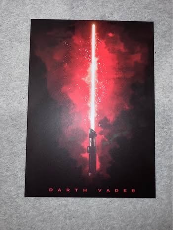 Displate Star Wars Darth Vader, Enlèvement, Neuf
