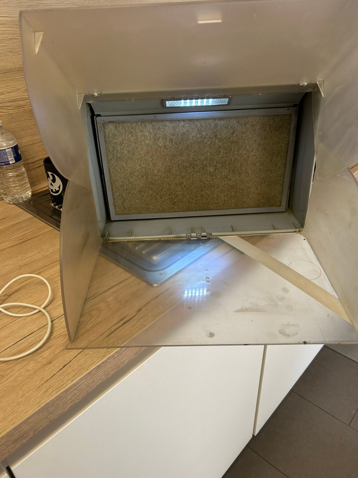 Airbrush afzuig cabine, Ophalen of Verzenden, Gebruikt